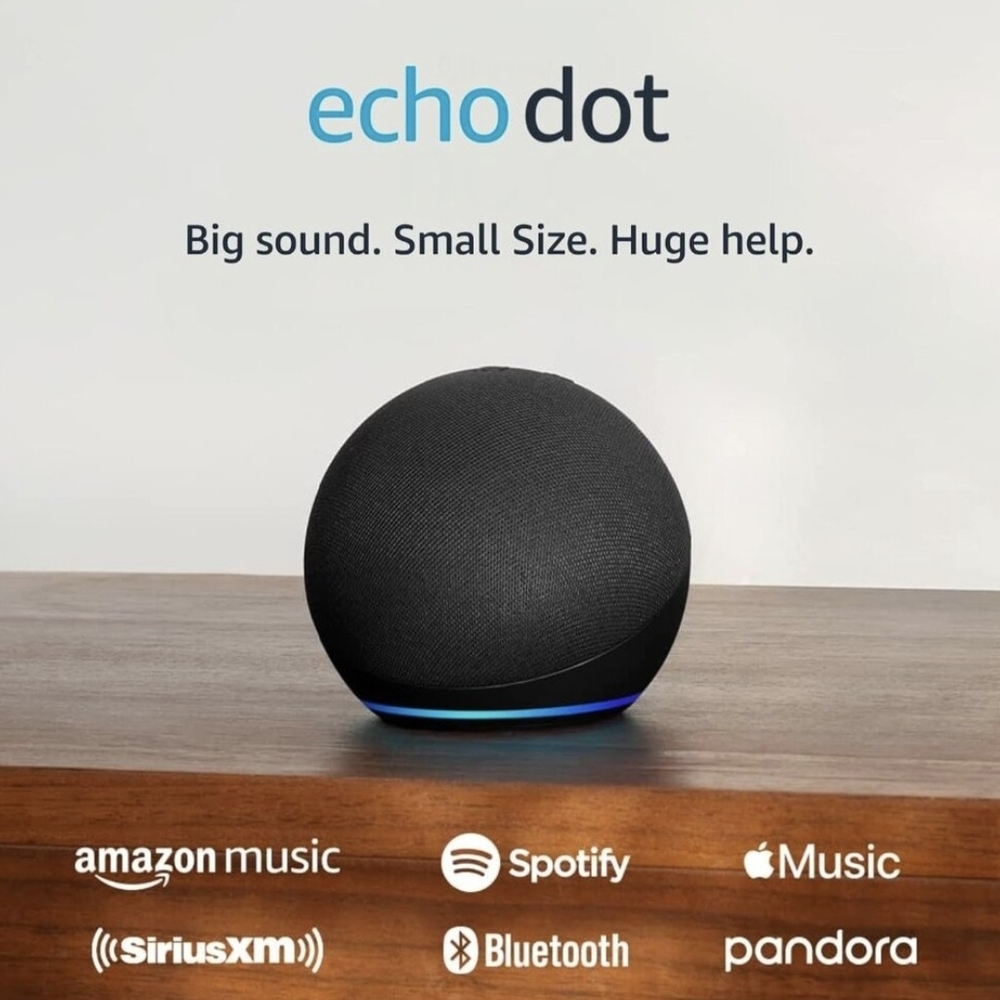 Amazon Echo Dot Portable Speaker - Black